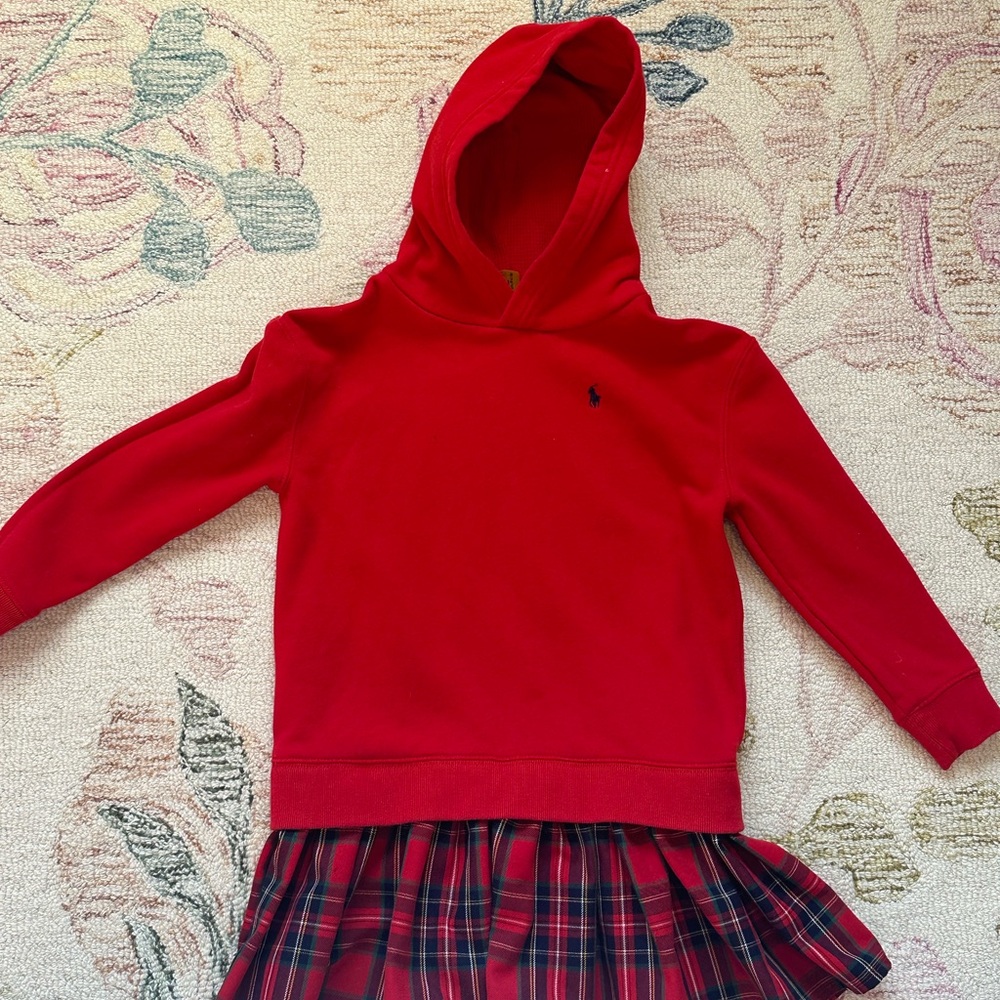 Hoodie girl size 6 Ralph Lauren